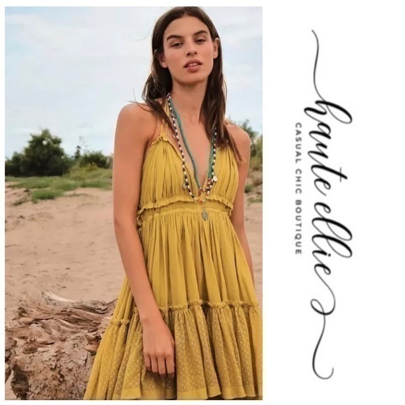 ARABELLA-Bohemian Chic Drop Waist Halter D… - Picture 2 of 13